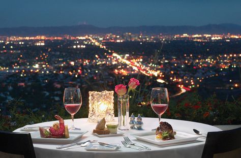 https://flic.kr/p/abSSEz | View from the patio at Different Pointe of View Lux Lifestyle, Wood Restaurant, Visuell Identitet, Dream Dates, Romantic Surprise, Romantic Restaurant, Valentines Day Dinner, Romantic Date Ideas, Night Scenery