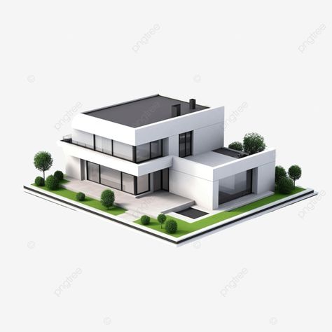 isometric minimalist modern home modern minimalist isometric png Home 3d Design, Isometric Architecture, Isometric House, Isometric Building, Minecraft Castle Designs, 3d House Design, Small House Architecture, 3d Building Design, Minimalistic Interior