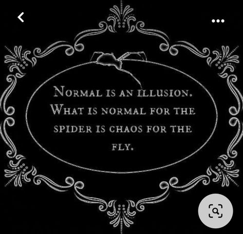 Normal Is An Illusion, 6 Letter Words, What Is Normal, Free Printable Quotes, Body Positive Quotes, Halloween Quotes, The Spider, Think Positive Quotes, Dark Ages