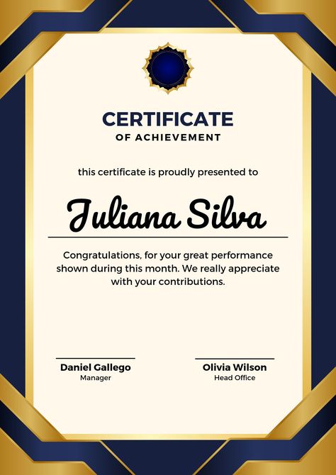 Use Template For Free Modern Certificate Design, Certificate Of Appreciation Template, Appreciation Template, A4 Template, Certificate Of Appreciation, Certificate Of Achievement, Certificate Design, Sports Day, Time Design