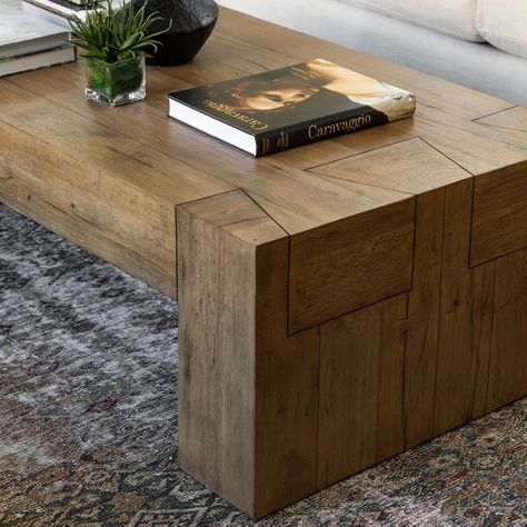 Bristol Coffee Table – High Fashion Home Coffee Table Wood Rectangle, Oversized Coffee Table Wood, Wooden Table Design Dining Rooms, Coffee Table Ideas Living Room, Coffee Table Trends, Beam Coffee Table, Rustic Oak Coffee Table, Rectangle Wood Coffee Table, Wooden Coffee Table Designs