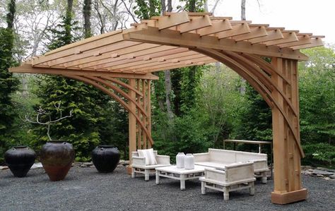 Cantilever Pergola, Pergola Plans Design, Pergola Swing, Cheap Patio, Pergola Design, Wooden Pergola, Backyard Pergola, Pergola Kits, Pergola Plans