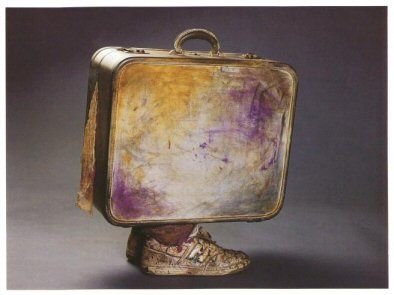 What is art Suitcase Art, What Is Art, One Suitcase, Violin Case, Mannequin Art, Adoption Stories, City Of London, A Level Art, Assemblage Art