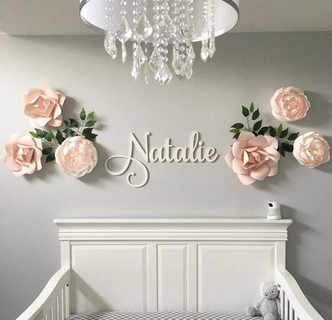 Baby Nursery Name Sign Decor, Large Wooden Letters, Custom Name Cut Out, Choose Your Size Selamat Hari Valentine, Baby Name Art, Large Wooden Letters, Nursery Name Sign, Girl Nursery Room, Wooden Name Signs, Hari Valentine, Custom Nursery, Nursery Letters