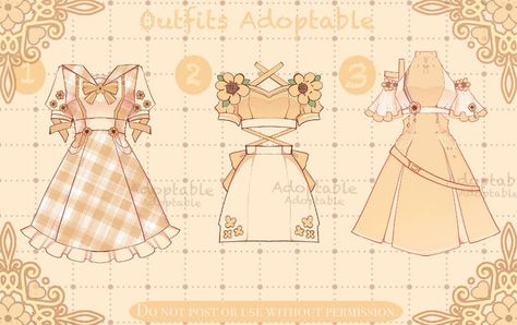 Outfit Rules, Adoptable Outfit, Dress Design Drawing, Loyal Customer, Clothing Design Sketches, Drawing Anime Clothes, Dress Design Sketches, Cartoon Outfits, Fashion Design Drawings