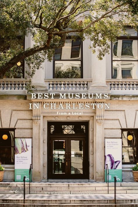 Whether you're an avid culture-craver or a casual history buff, these are the best museums to visit in Charleston, from a local...      #charlestonmuseums #thingstodoincharlestonsc #charlestontravelguide #monicaedwards #charlestonandme #museumsincharleston Charleston Travel Guide, Charleston Art, African American Museum, Boone Hall, Charleston Travel, Institute Of Contemporary Art, Maritime Museum, House Museum, Low Country