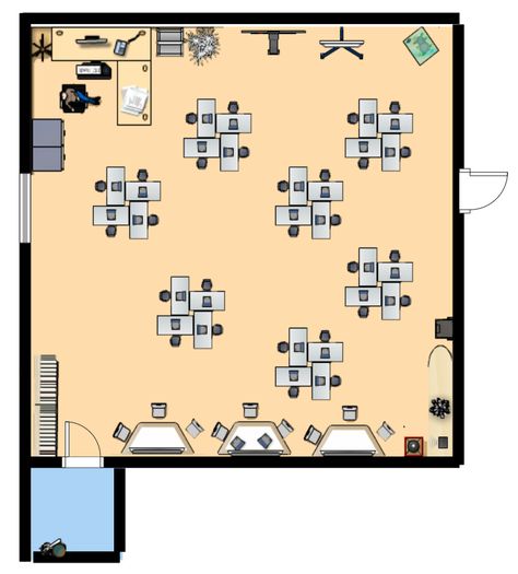 Long Classroom Layout, Seating Chart Elementary School, Classroom Desk Arrangement Elementary Groups, Third Grade Seating Arrangement, 30 Desk Seating Arrangement, Interactive Classroom Design, Seating Chart Ideas Classroom, Classroom Arrangement With Desks, Classroom Floor Plan Elementary