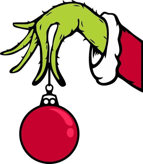 Grinch Cartoon Image, Grinch Hand With Ornament Template, Grinch Clipart Free Printable, Grinch Cutouts Template, Grinch Drawing Art, Grinch Free Printables, Christmas Poster Ideas, Immagini Grinch, Grinch Art