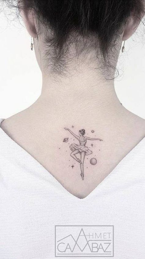 Ballet Tattoos, Ballerina Tattoo, Unique Animal Tattoos, Dancer Tattoo, Dance Tattoo, Cute Animal Tattoos, Tattoos Mandala, Tattoos Geometric, Elephant Tattoos