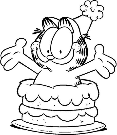 Garfield coloring pages free printable - Free Coloring Pages For Kids Garfield Coloring Pages, 80s Coloring, Garfield Pictures, Garfield Cartoon, Free Coloring Pages For Kids, Birthday Coloring Pages, Shrink Art, Coloring Pages Free Printable, Cool Coloring Pages