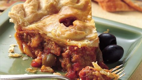 Meatball Pie, Pot Pie Recipes, Pillsbury Pie Crust, Italian Meatball, Meatball Dinner, Meatball Sandwich, Refrigerated Pie Crust, Frozen Meatballs, Biscuit Bake