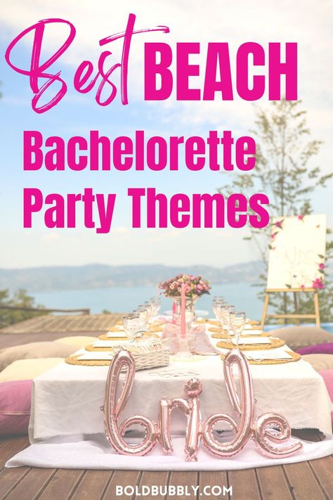 beach bachelorette party ideas Bachelorette Beach Party Ideas, Bachelorette Party Themes Ideas, Bachlorette Party Decorations, Beach Bachelorette Party Themes, Beach Bachelorette Party Ideas, Beach Bachelorette Party Decorations, Bachelorette Party Beach Theme, Bachelor Party Themes, Bachelorette Beach Weekend