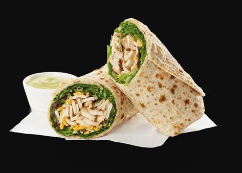 Healthy Fast Food Restaurants, Grilled Chicken Wraps, Healthy Fast Food Options, Grilled Recipes, Healthiest Foods, Cheesy Chicken Broccoli, Broiled Chicken, Chicken Wrap, Mini Quiches