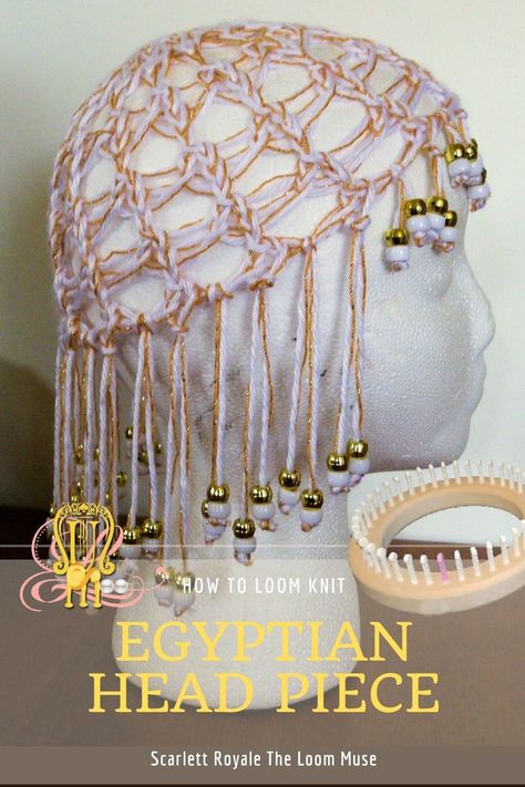 Head Piece Crochet, Crochet Head Pieces, Crochet Head Piece, Head Peice, How To Loom Knit, Loom Knit Hat, Peg Loom, Brand Aesthetic, Loom Knit