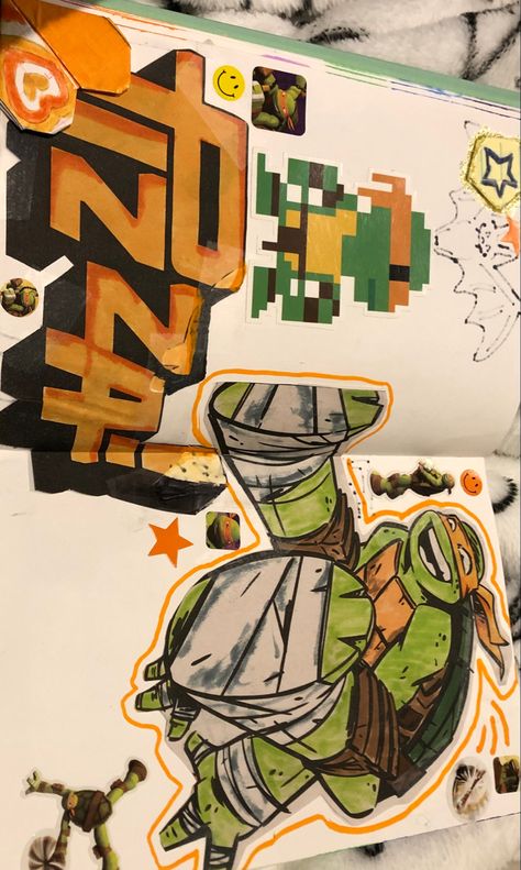 Tmnt 2012 Sketch, Tmnt Graffiti, Ninja Turtle Art, Ninja Turtles Drawing, Ninja Turtles Art Draw, Tmnt Sketch, Tmnt Drawings, Tmnt Michelangelo, Ninja Turtle Drawing