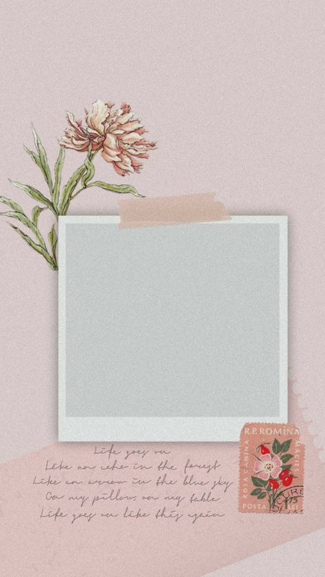 Phone Wallpaper Boho, Instagram Photo Frame, Paper Background Design, Instagram Frame Template, Art Journal Therapy, Framed Wallpaper, Photo Collage Template, Collage Background, Comic Art Girls