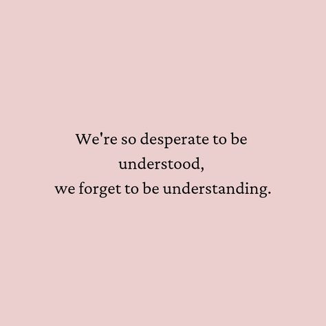 To be so understanding, but never understood, hits different.... I Just Want To Be Understood, Being Understood, To Be Understood Quotes, Not Understood Quotes, Relationship Vision Board, Understanding Quotes, Kindness Quotes, Reminder Quotes, Quote Aesthetic