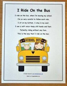 . Printable Hands, Classroom Posters Free, School Bus Safety, Bus Safety, Classroom Helpers, Leaving School, Core Words, School Safety, Adapted Books