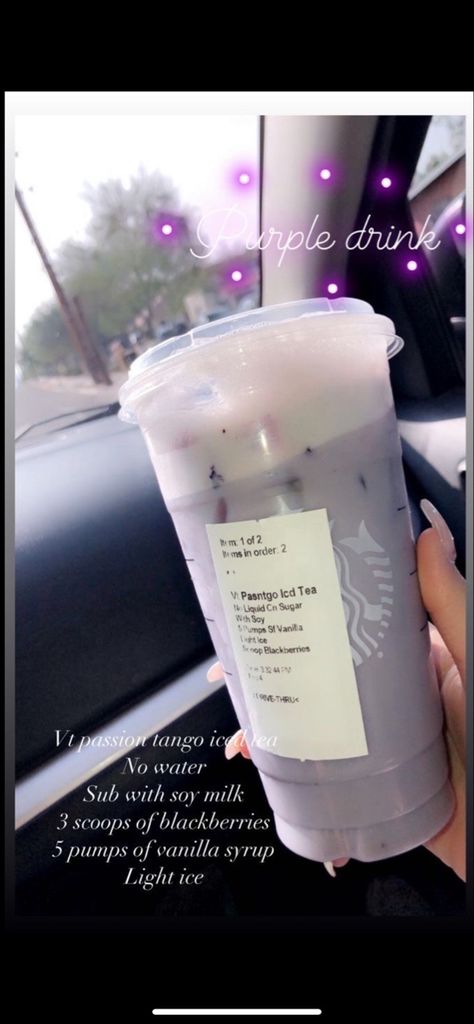 Starbucks Drinks Purple Drink, Customize Starbucks Drink, Purple Rain Starbucks Drink, Purple Drink Starbucks Recipe, Starbucks Violet Drink, Lavender Haze Drink Starbucks, April Starbucks Drinks, Violet Drink Starbucks, Starbucks Drink Sizes Cups