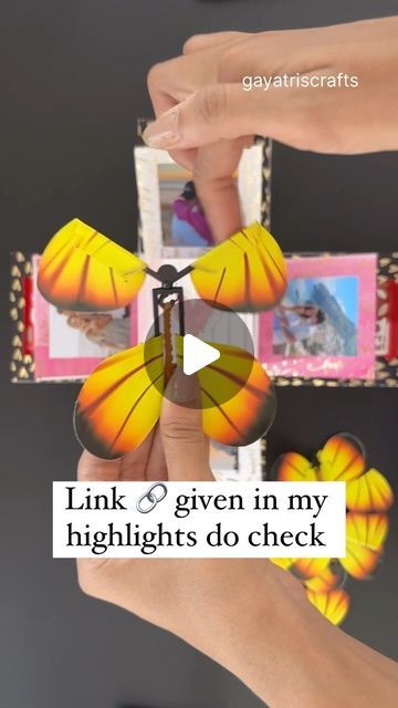 Gayatri chouhan on Instagram: "Butterflies 🦋 Link given in my Highlights do check #flyingbutterflies #surprisegift #giftbox" Explosion Box, Box Making, Mothers Day Crafts, Surprise Gifts, Paper Art, Butterflies, Mothers Day, Card Making, Highlights