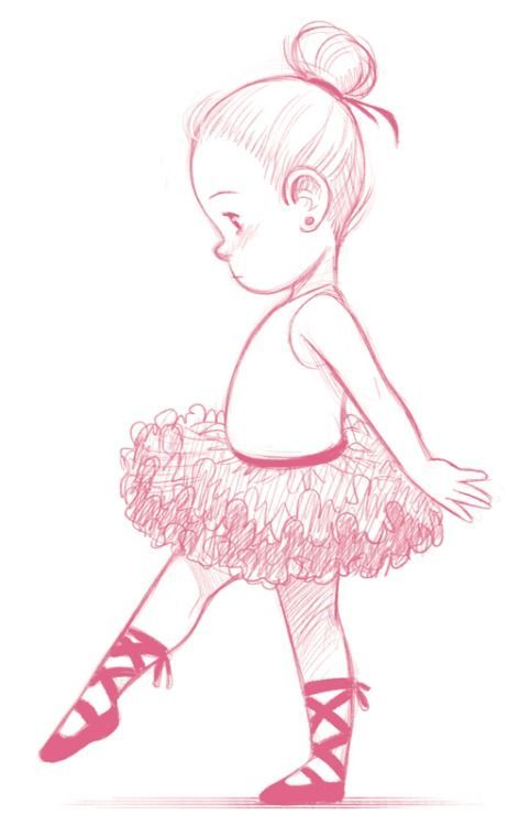 cute drawing little balerina!🤩🤩🤩 Ballet Illustration, Ballet Drawings, Ballerina Drawing, Cute Drawing, Things To Draw, 수채화 그림, Baby Art, Cartoon Character Design, Childrens Illustrations