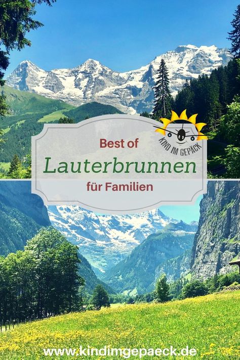 Lauterbrunnen, die Jungfrauregion, in der Schweiz. Ein absolutes Highlight mit sehr vielen Outdoor-Aktivitäten für die gesamte Familien. Eine beeindruckende Reise in die Bergwelt. Atemberaubende Wanderwege, beeindruckende Wasserfälle und natürlich das Jungfraujoch - Top of Europe. #urlaub #schweiz #jungfrauregion Summer Switzerland, Switzerland Lauterbrunnen, Social Life, Europe Destinations, In Summer, Hiking Trails, Outdoor Activities, Switzerland, Places To Visit