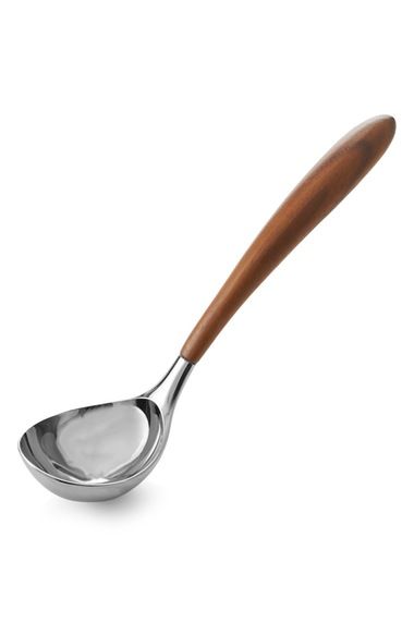 Nambé 'Curvo' Ladle available at #Nordstrom Vegan Staples, Electric Skillet Recipes, Olive Oil Pasta, Cast Iron Recipes, Savory Vegan, Cast Iron Cooking, Wood Care, Skillet Meals, Cool Inventions