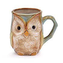 Check this out on Amazon Handbuilding Pottery, Owl Clothes, Owl Coloring, Green Wings, Fall Owl, Owl Coffee, Nut House, Owl Mug, Cottage Inspiration