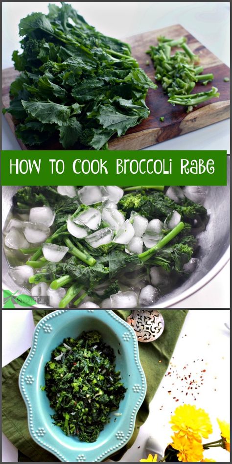 Italian Food: Broccoli Rabe Recipe from Angela Roberts Rapini Recipes, Broccoli Rabe Recipe, Cook Broccoli, The Best Broccoli, Best Broccoli, How To Cook Broccoli, Broccoli Rabe, Steamed Vegetables, Broccoli Recipes