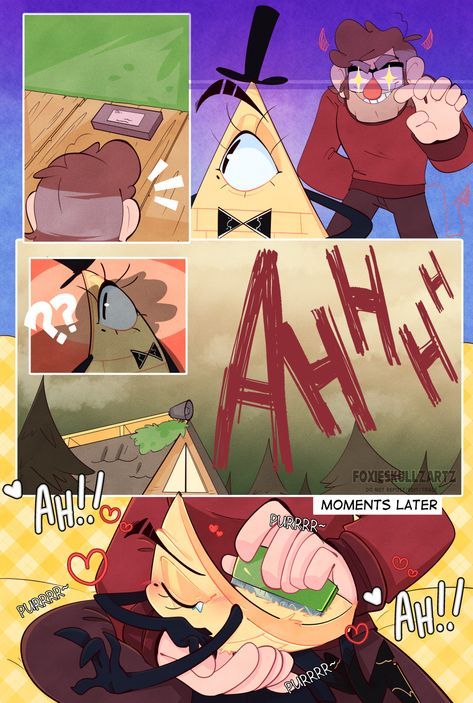 Fall Humor, Fall Memes, Ball And Chain, Gravity Falls Funny, Gravity Falls Bill, Gravity Falls Fan Art, Gravity Falls Comics, Really Cool Drawings, Cartoon As Anime