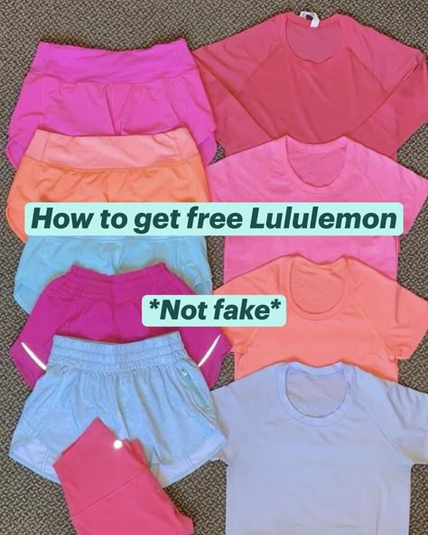 How to get lululemon for free *Not fake* Cute Lululemon Outfits, Fetch Rewards, Online Shopping Hacks, Lulu Outfits, Preppy Gifts, Preppy Inspiration, Lululemon Outfits, Get Free Stuff, Preppy Stuff