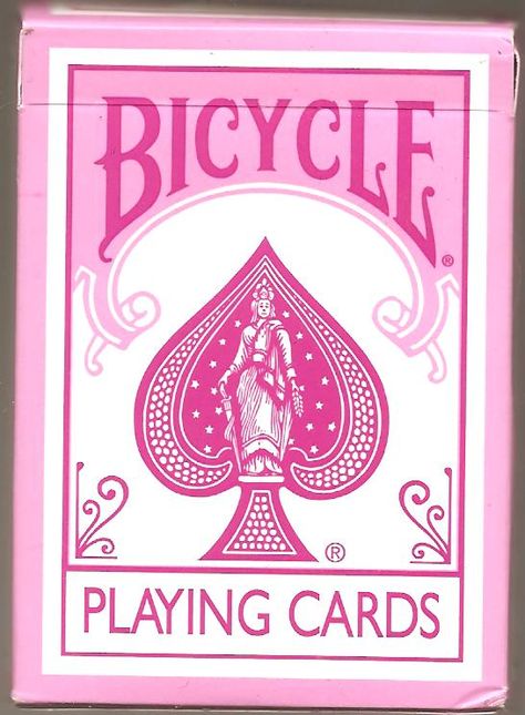 pink playing cards Pink Playing Cards, American Card, Pink Bicycle, Bicycle Cards, Playing Cards Art, Bicycle Playing Cards, Cards Deck, New Deck, Pink Cards