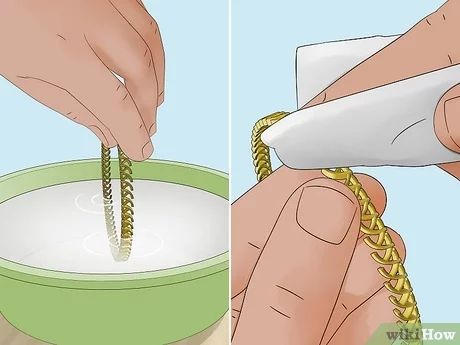 How to Clean Gold Jewelry: DIY Solutions & Maintenance Guide Cleaning Gold Jewelry Diy, How To Clean Jewelry, How To Clean Gold Jewelry, How To Clean Gold Jewelry At Home, Clean Gold Jewelry At Home, Cleaning Gold Jewelry, Jewelry Cleaner Diy, Jewelry Guide, How To Clean Gold