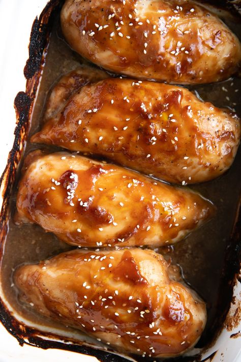 #chickenteriyaki #bakedchickenteriyaki #bakedchicken #chickenrecipe #teriyakisauce #teriyaki #teriyakichicken #betterthantakeout Teriyaki Chicken In Oven, Teriyaki Chicken Breast Recipes, Teryikie Chicken, Baked Teriyaki Chicken Breast, Teriyaki Chicken Breast, Chicken Breast Oven, Teriyaki Chicken Recipe, Hoisin Chicken, Baked Teriyaki Chicken