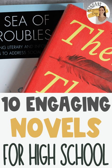 If you're teaching high school English Language Arts, check out these 10 book recommendations to add to your classroom library! The novel suggestions in this blog post have all been recommended by high school ELA teachers like you, and have all been approved by older students. Each book suggestion includes a description of the plot and major themes so that you can decide how to fit them into your next novel study or literature circles unit. Read on to see what books students are loving! Novel Suggestions, Ap Language And Composition, High School Literature, High School Books, Arts Classroom, Teaching High School English, Argumentative Writing, Secondary Classroom, Reading Comprehension Strategies