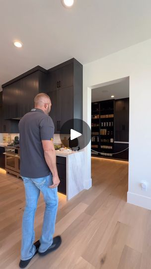 4.5K views · 2.2K reactions | Here is our 2024 parade of homes butler pantry.  This pantry had a lot of custom features.  We were also able to capture the view of the creek and little farm out back through a massive window. | Trevor Pyne Modern Coastal Butlers Pantry, Butlers Pantry With Window, Prep Kitchen, Butler Pantry, Butler's Pantry, Big Windows, Parade Of Homes, Modern Coastal, Out Back