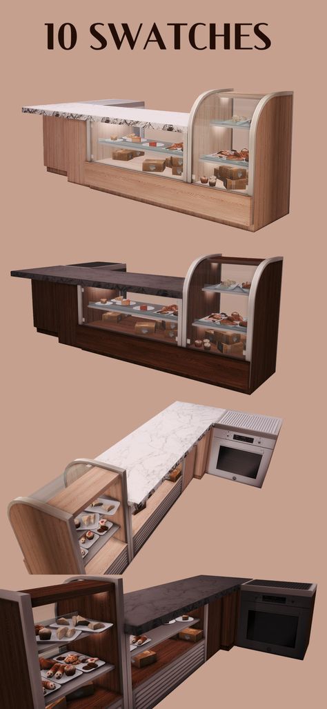 Ts4 Cafe Cc, Sims 4 Cc Bakery Furniture, Sims 4 Coffee Bar, Sims 4 Reception Desk, The Sims 4 Cc Furniture Bar, Sims4 Counter, Sims 4 Cc Cafe Furniture Patreon, Sims 4 Cc Coffee Machine Functional, Sims 4 Espresso Bar Cc