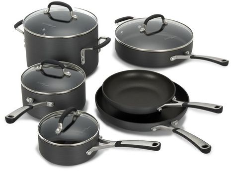 The best cookware from Consumer Reports' tests - Consumer Reports Cookware Gifts, Induction Cookware, Nonstick Cookware Sets, Pots And Pans Sets, Nonstick Cookware, Cookware Sets, Pan Set, Non Stick Pan, Cookware Set