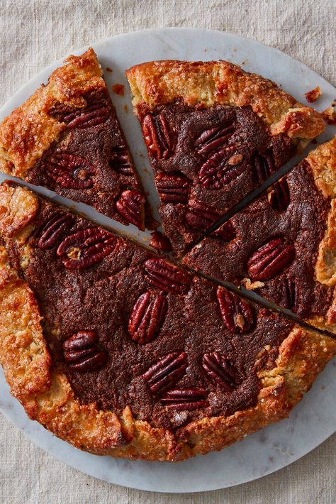 Pecan Galette, Ginger Recipe, Maple Pecan, Nyt Cooking, Ginger Recipes, Flaky Pastry, Pastry Blender, Cuisine Recipes, Pecan Pie