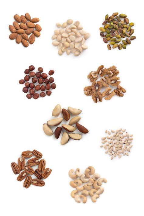 Tree Nuts List | Nutrition Refined Tree Nut Allergy List, Tree Nuts List, American Hazelnut, Tree Nut Allergy, California Almonds, Brazil Nuts, Reading Food Labels, Popular Snacks, Tree Nuts