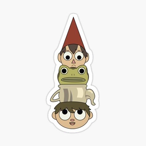 Over The Garden Wall Gifts & Merchandise | Redbubble Stickers Cool, Stickers Ideas, Truck Stickers, Walled Garden, Over The Garden Wall, Wall Tattoo, Unique Drawings, Stickers For Sale, Cool Stickers