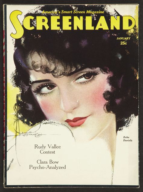 Aesthetic Candy, Magazine Portrait, Bebe Daniels, Rolf Armstrong, Clara Bow, Pulp Covers, Drawing Faces, Art Magazine, Vintage Illustrations