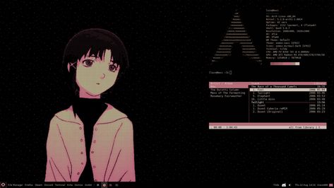 Lain Pfp, Cool Desktop Wallpapers, Steam Profile, Lain Iwakura, Wallpaper Pc, Love Is All, Linux, Art Girl, Programming