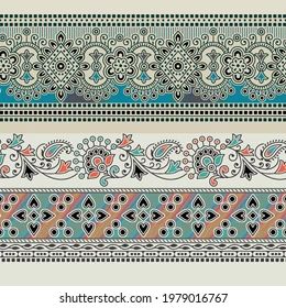 Stock Photo and Image Portfolio by palak digital | Shutterstock Digital Border Design, Boder Patten, Digital Border, Aztec Pattern Art, Flower Pattern Design Prints, Middle Eastern Decor, Rose Coloring Pages, Mughal Art Paintings, Ajrakh Prints