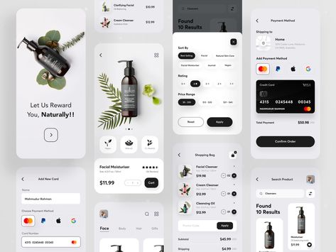 Ecommerce Ui Design, Creative App Design, App Design Trends, Mobile App Ui Design, Ux Design Trends, Ux Design Mobile, Web Design Ux Ui, Ux App Design, App Design Layout