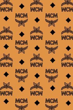 Mcm Wallpaper Iphone, Mcm Wallpaper, Mcm Pattern, Diy Bag Painting, Mcm Brand, Monogram Wallpaper, Louis Vuitton Iphone Wallpaper, Hype Wallpaper, New Wallpaper Iphone