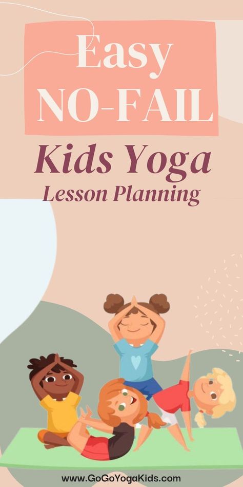 Kids Yoga Games, Kid Yoga Lesson Plans, Yoga Lesson Plans, Kids Yoga Classes, Yoga Games, Yoga Lessons, How To Teach Kids, Kids Yoga, Kids Class