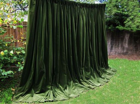 17 Best images about Frankenstein on Pinterest | Theater ... Alter Backdrop, Burlap Curtains Diy, Curtains Behind Bed, Homemade Curtains, Celtic Green, French Curtains, Beige Curtains, Curtains Ideas, Layered Curtains