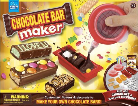 Easy Chef Chocolate Bar Maker – Review Easy Chocolate Bars, Moose Toys, Chocolate Maker, Chocolate Filling, Baking Set, Gifts For Cooks, Toys R Us, How To Make Chocolate, Christmas Toys