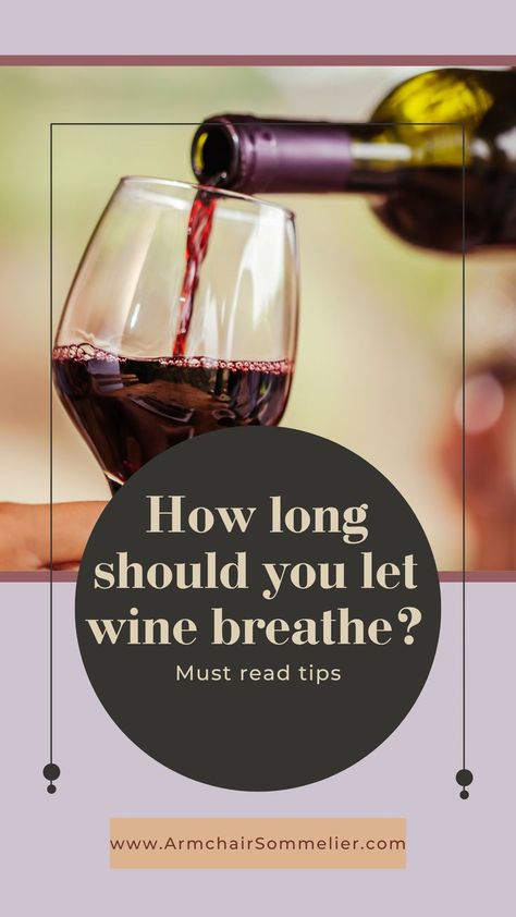 How Long Should You Let Wine Breathe? Wine Chart, Wine Snob, Wine White, Wine Education, Must Read, White Wine, Red Wine, Alcoholic Drinks, Bubbles